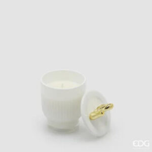 Candela jolie con profumo con vaso h11
