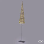 Albero led natural con base 200microled H 148 cm