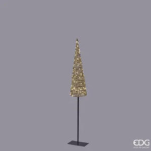 Albero led natural con base 150 microled H 110 cm