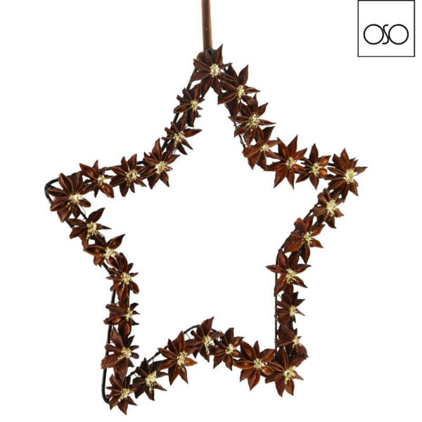 Stella "Anis" piccola naturale 14x14